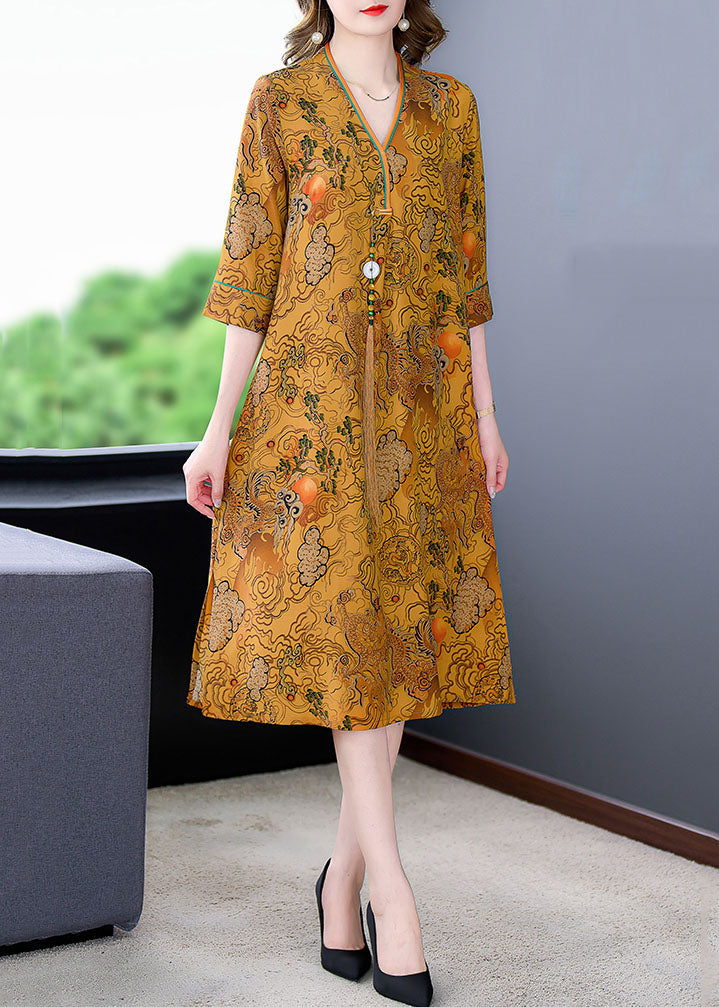 Classic Vintage Dress with a Flattering Fit