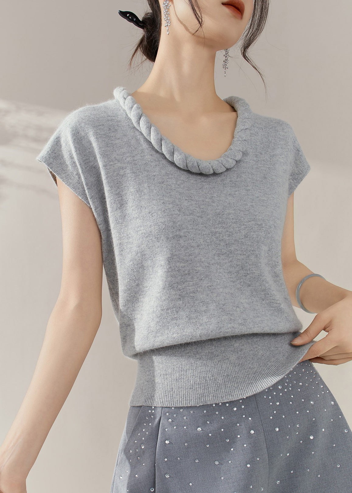 Gracefully Styled Sweater for Any Occasion