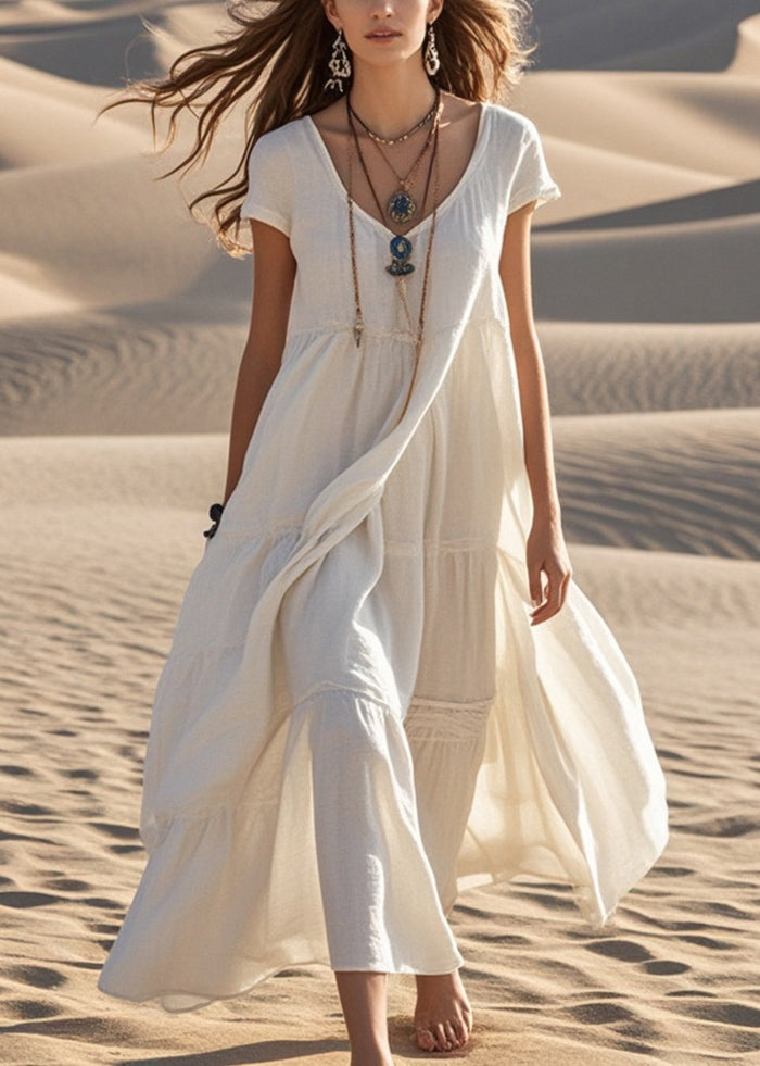 A Vintage Style Dress with Delicate Timeless Details
