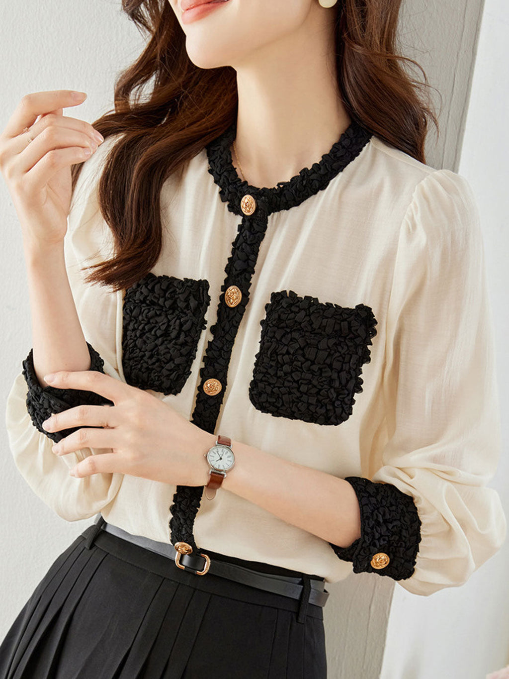 Elegantly Styled Top for Everyday Wear