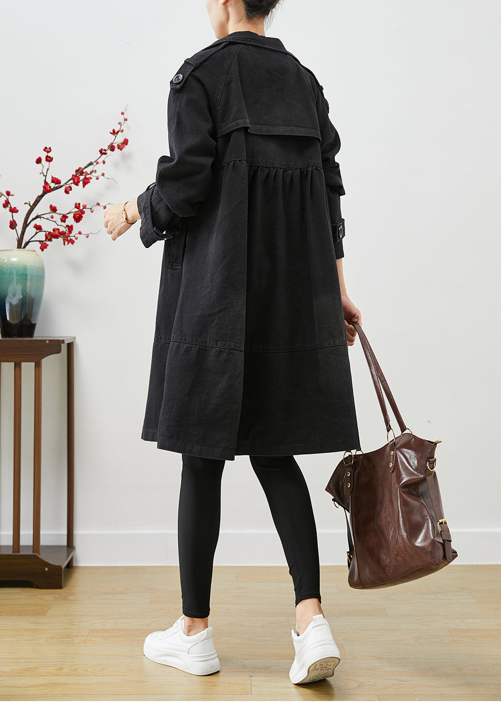 A Vintage Style Coat with Delicate Timeless Details