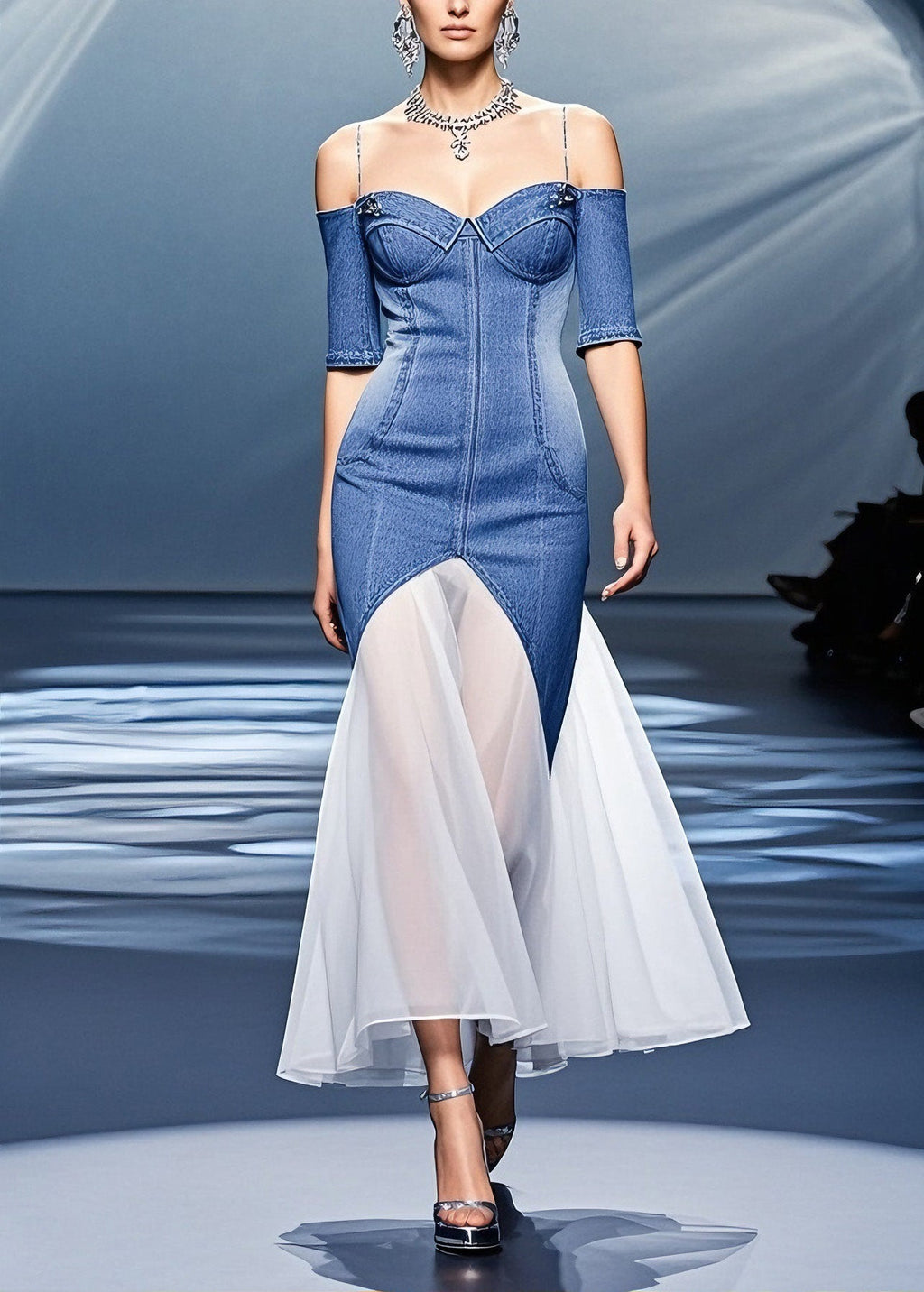 A Vintage Style Dress with Delicate Timeless Details