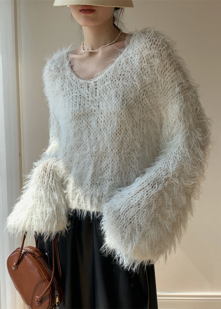 Vintage Inspired Sweater with a Contemporary Edge