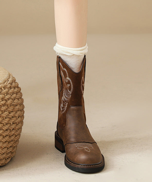 Vintage Inspired Orthopedic Boots