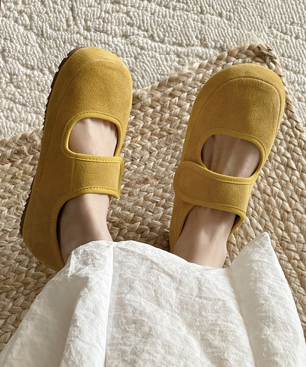 Classic Orthopedic Flats with Timeless Style