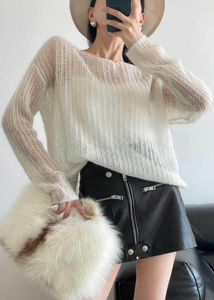 Beautifully Finished Sweater in a Timeless Design