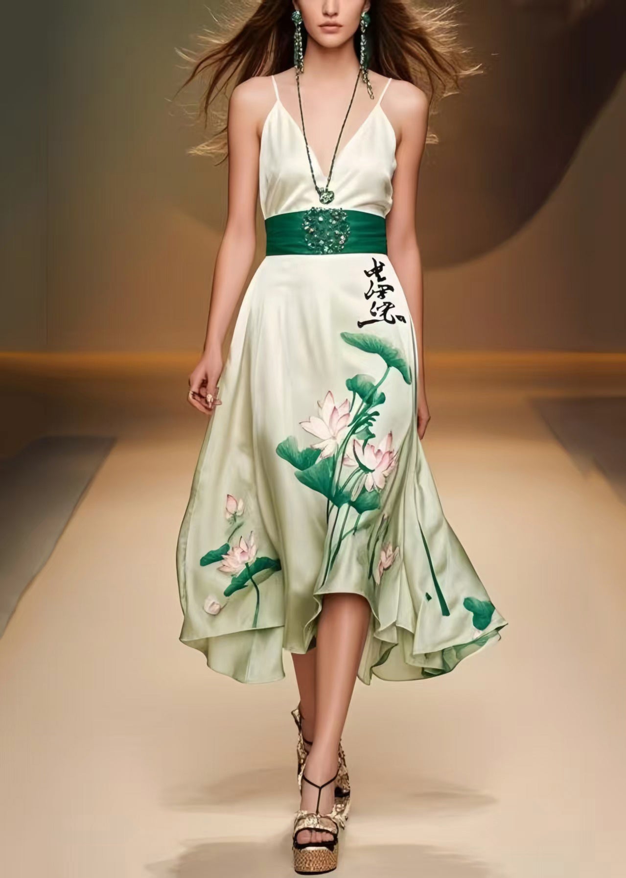 A Vintage Style Dress with Delicate Timeless Details