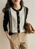 Classic Vintage Cardigan with a Flattering Fit