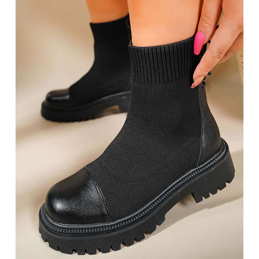 Classic Orthopedic Boots with Timeless Style