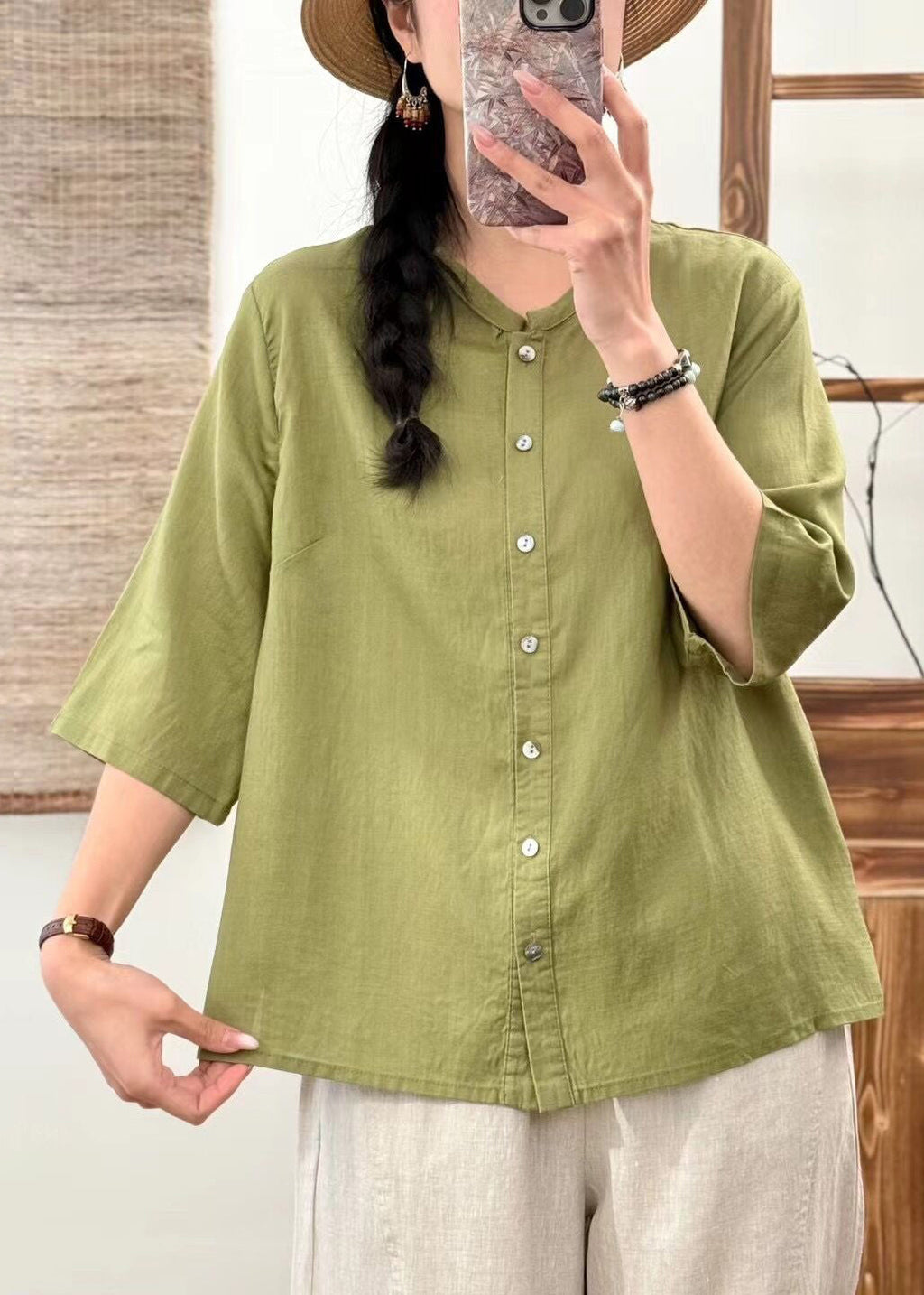 Beautifully Finished Blouse in a Timeless Design
