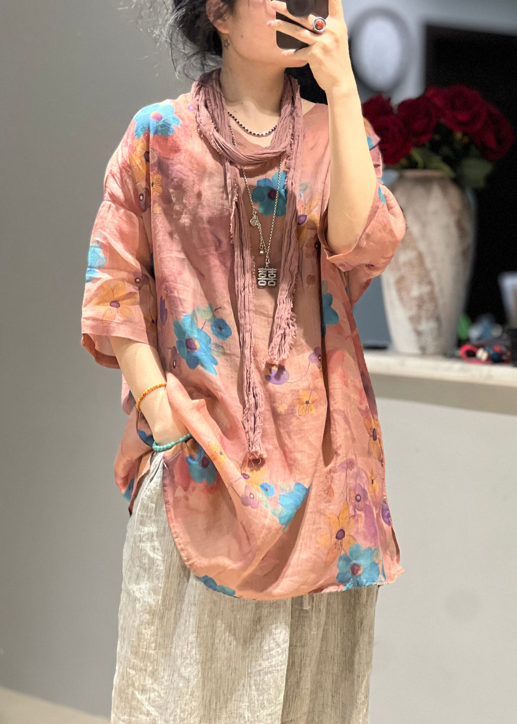 Beautifully Finished Blouse in a Timeless Design