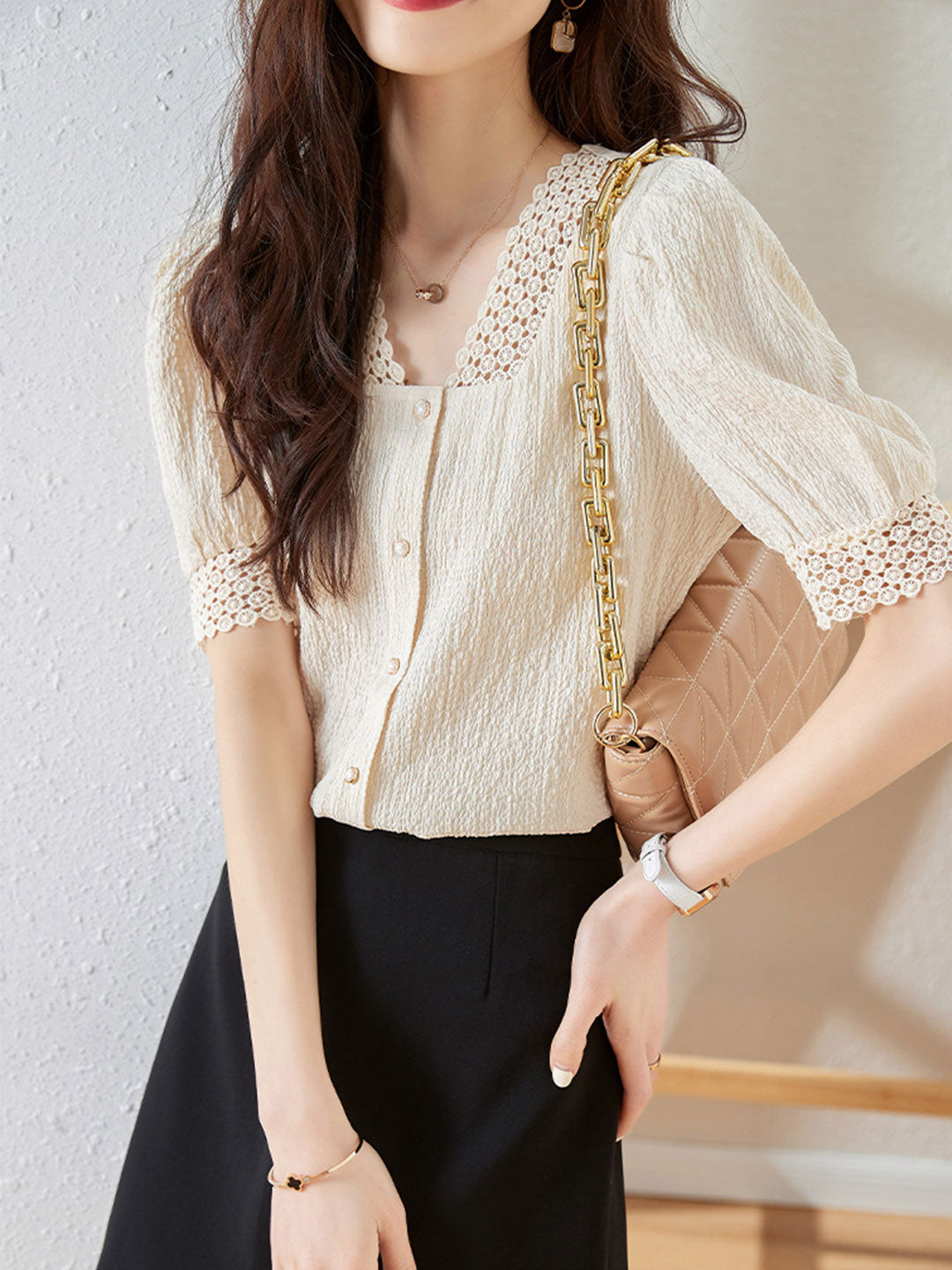 Sophisticated Top with a Clean Classic Look