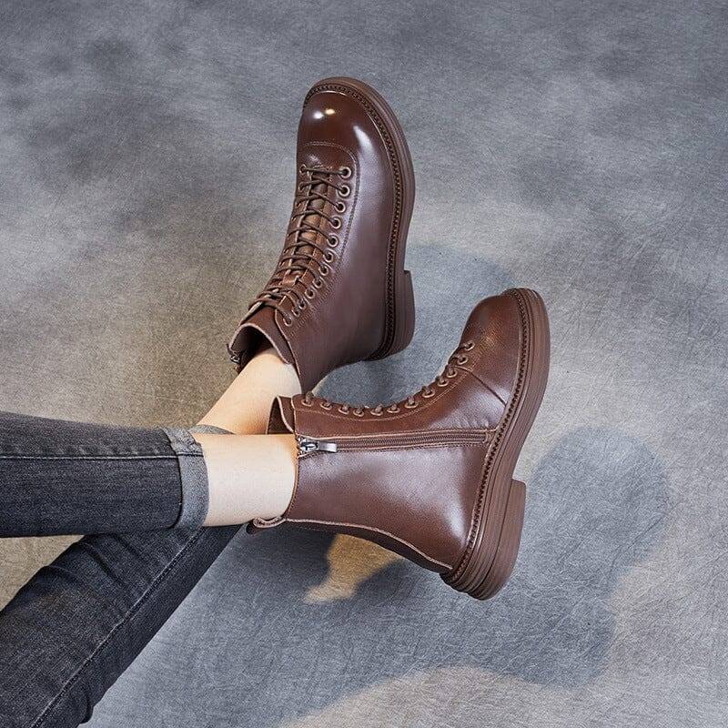 Vintage Inspired Orthopedic Boots