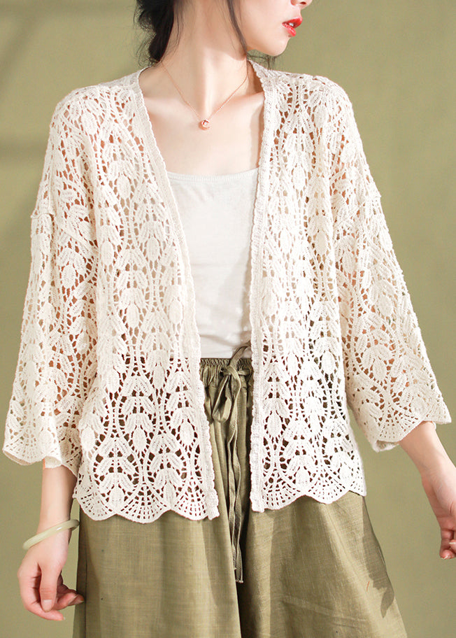 A Vintage Style Cardigan with Delicate Timeless Details