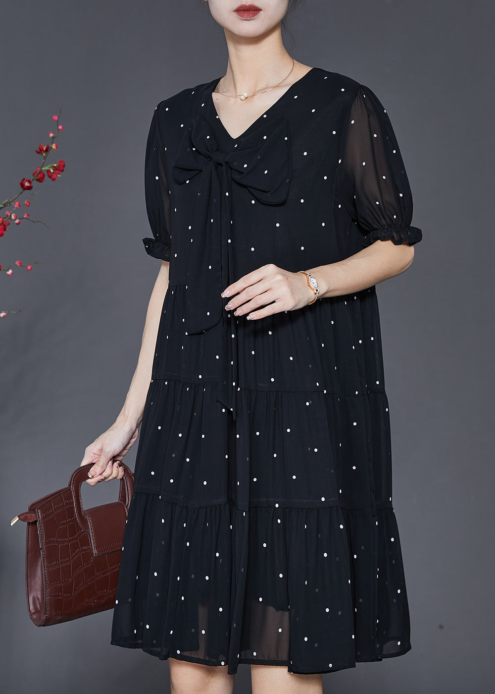 A Vintage Style Dress with Delicate Timeless Details