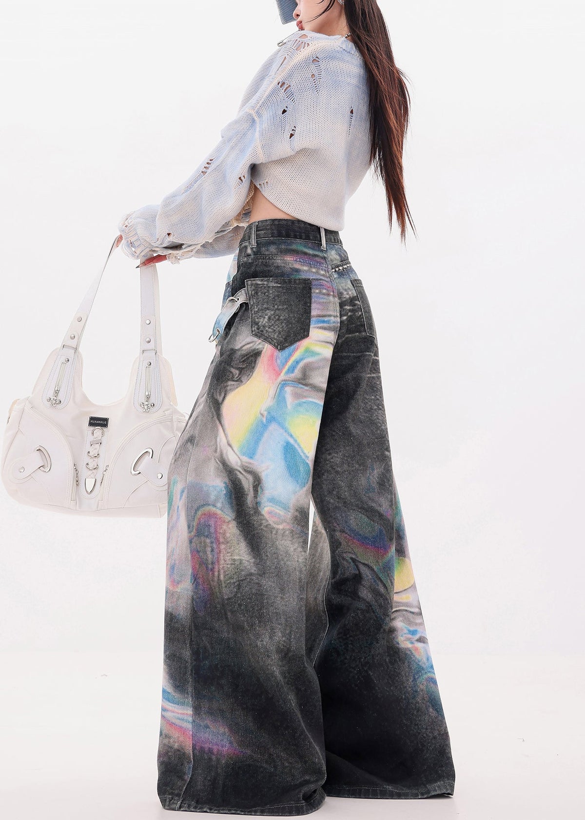 A Vintage Style Pants with Delicate Timeless Details