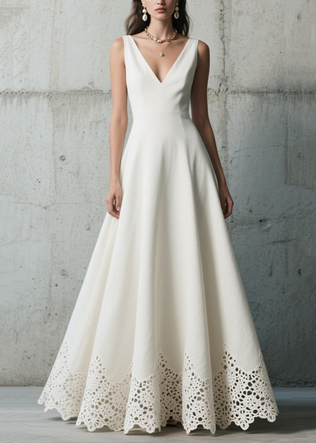Beautifully Finished Dress in a Timeless Design