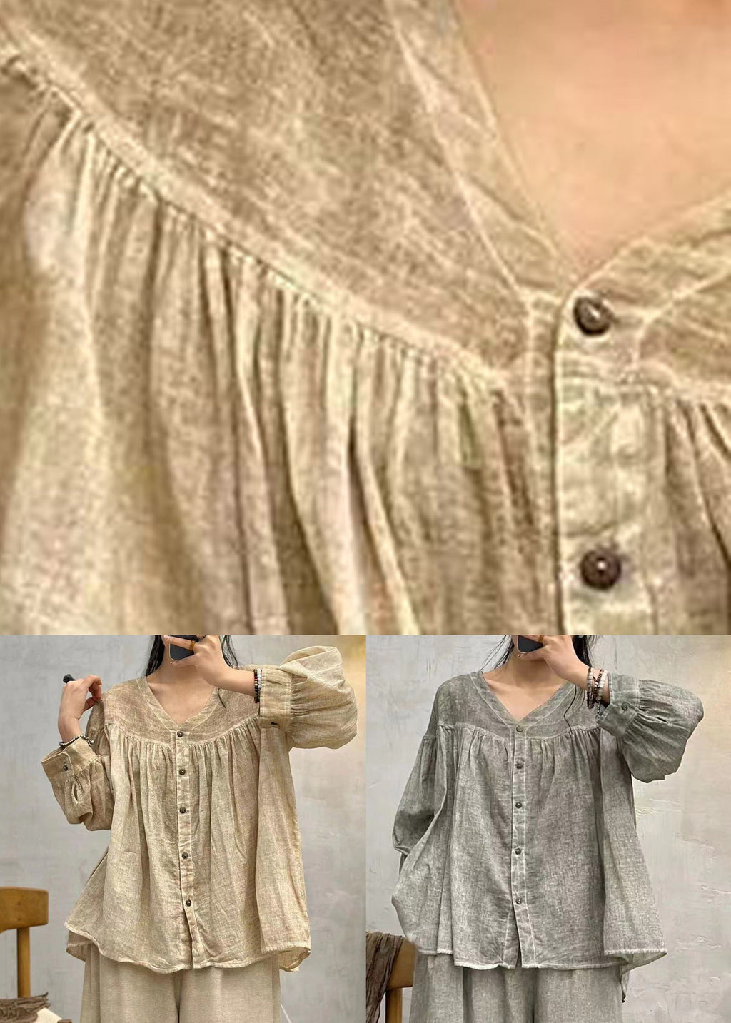 Vintage Inspired Blouse with a Contemporary Edge