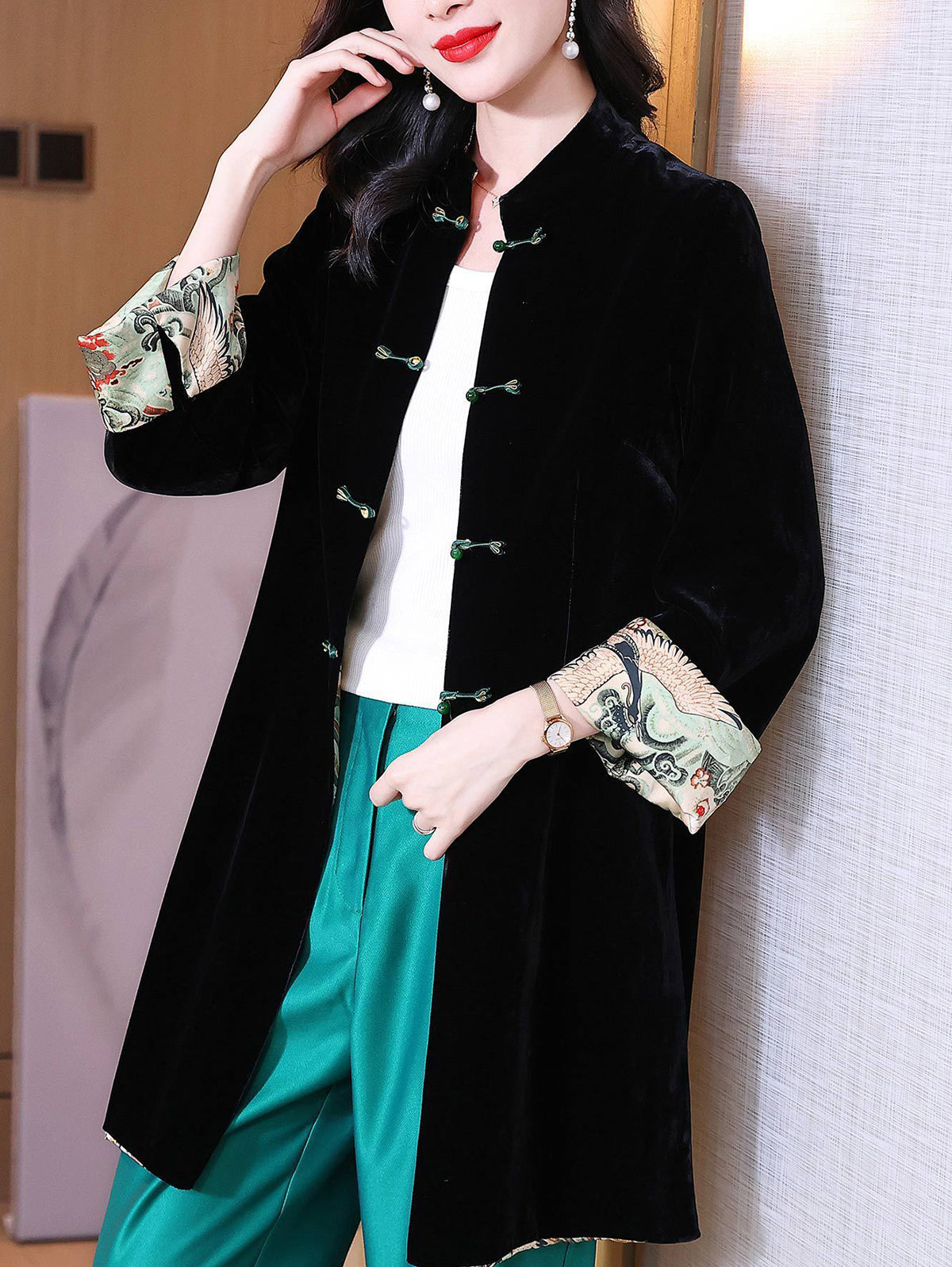 A Vintage Style Cardigan with Delicate Timeless Details