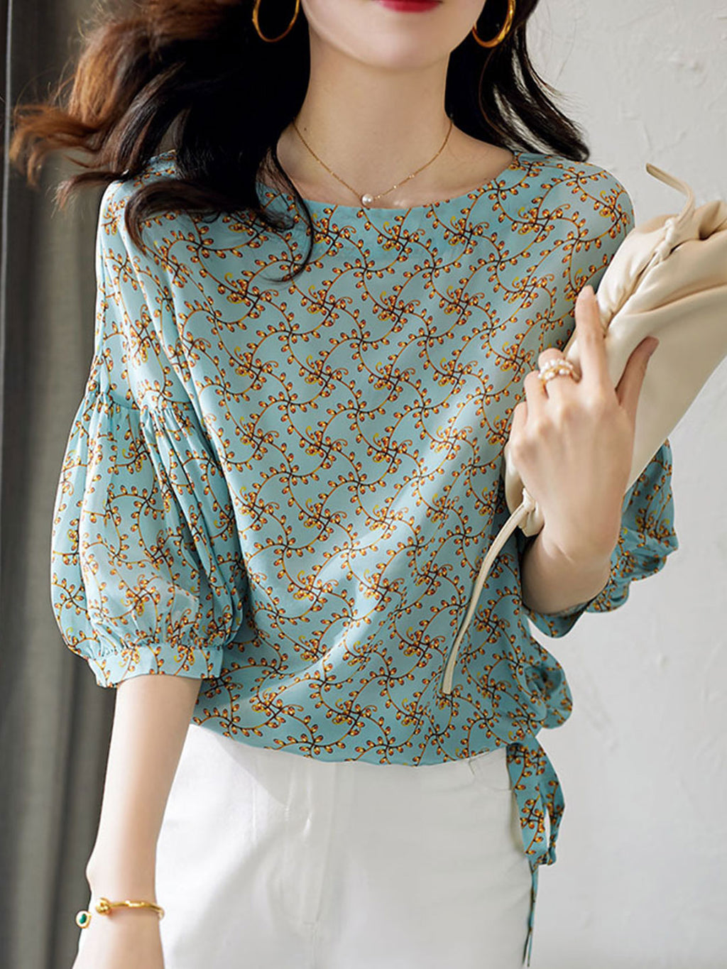 Vintage Inspired Top with a Contemporary Edge