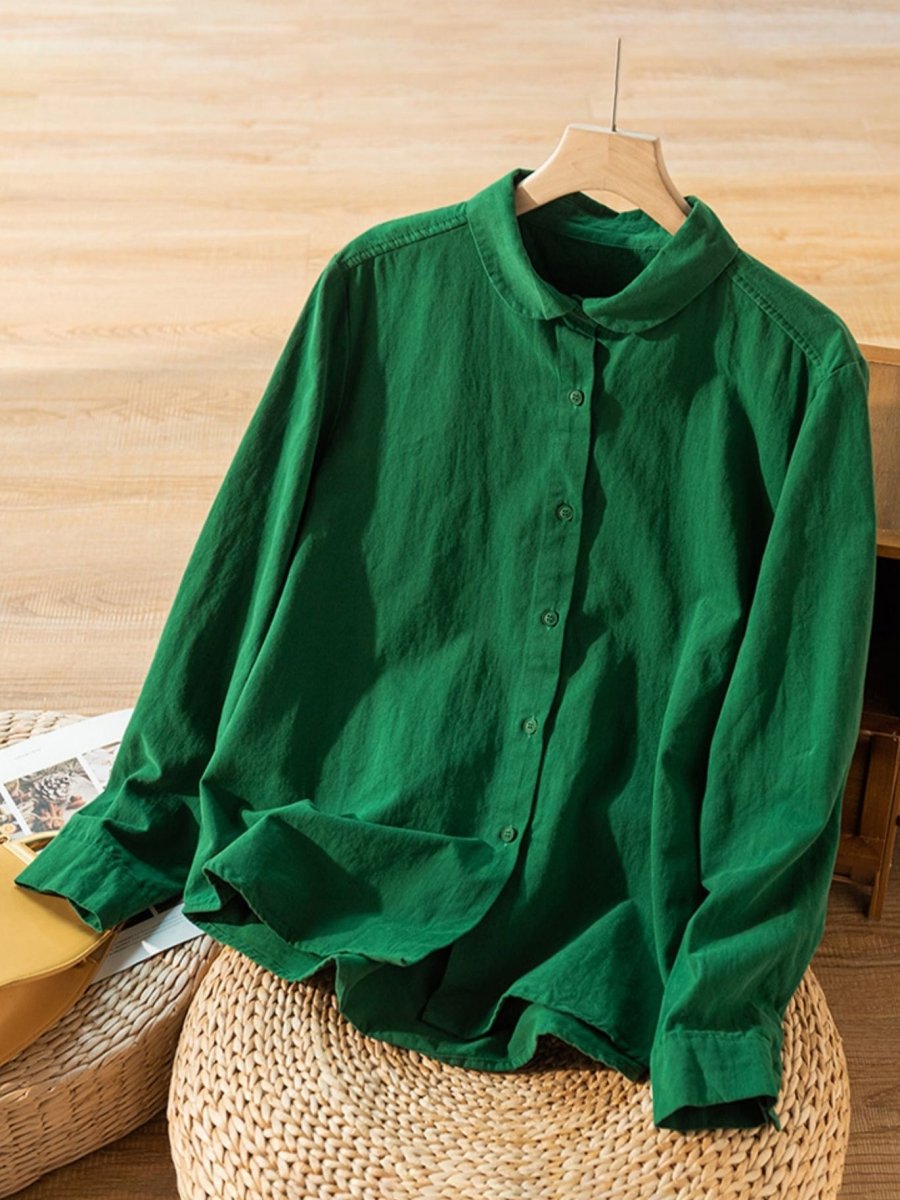 A Vintage Style Shirt with Delicate Timeless Details