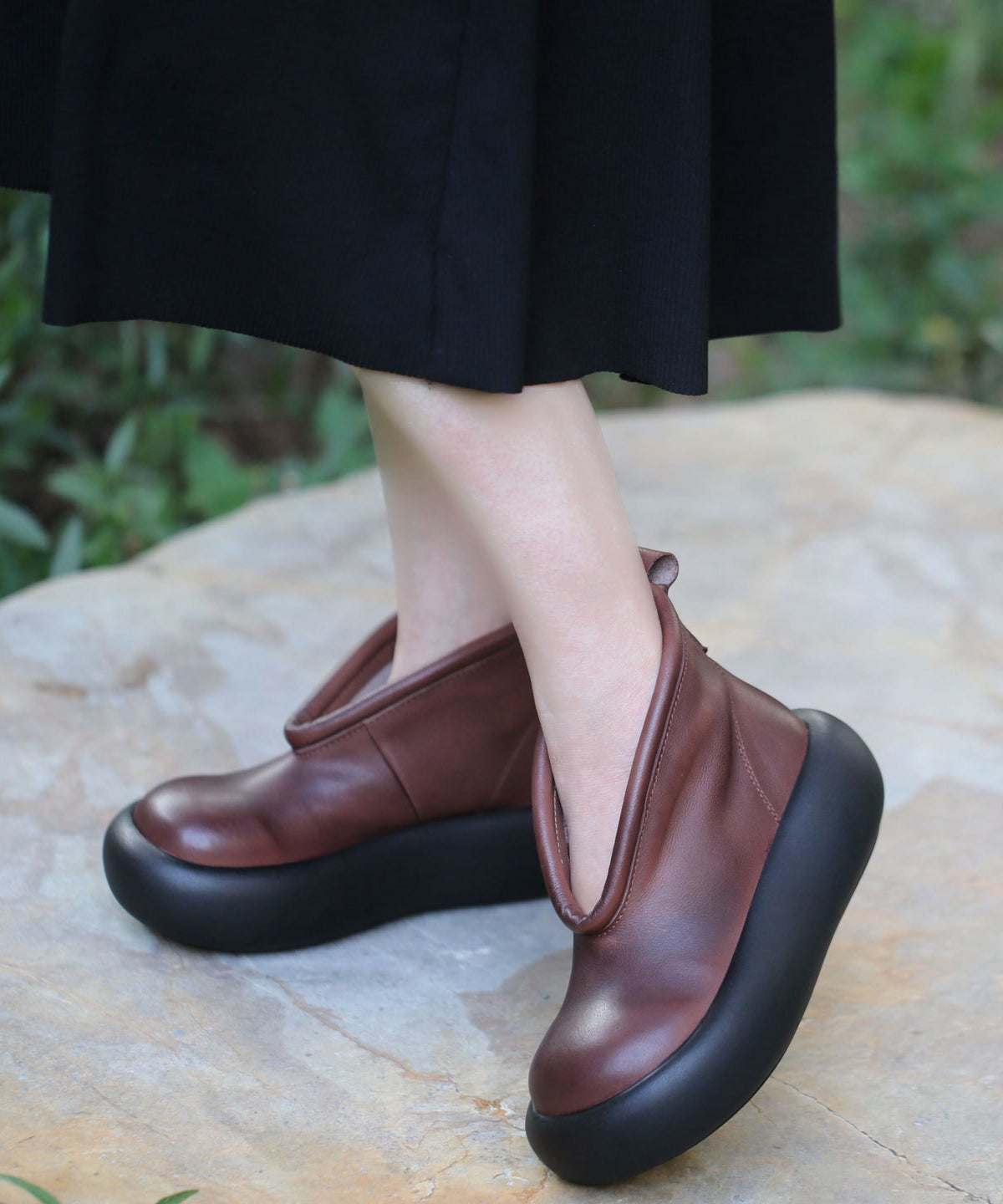 Chic Orthopedic Boots with Unique Design