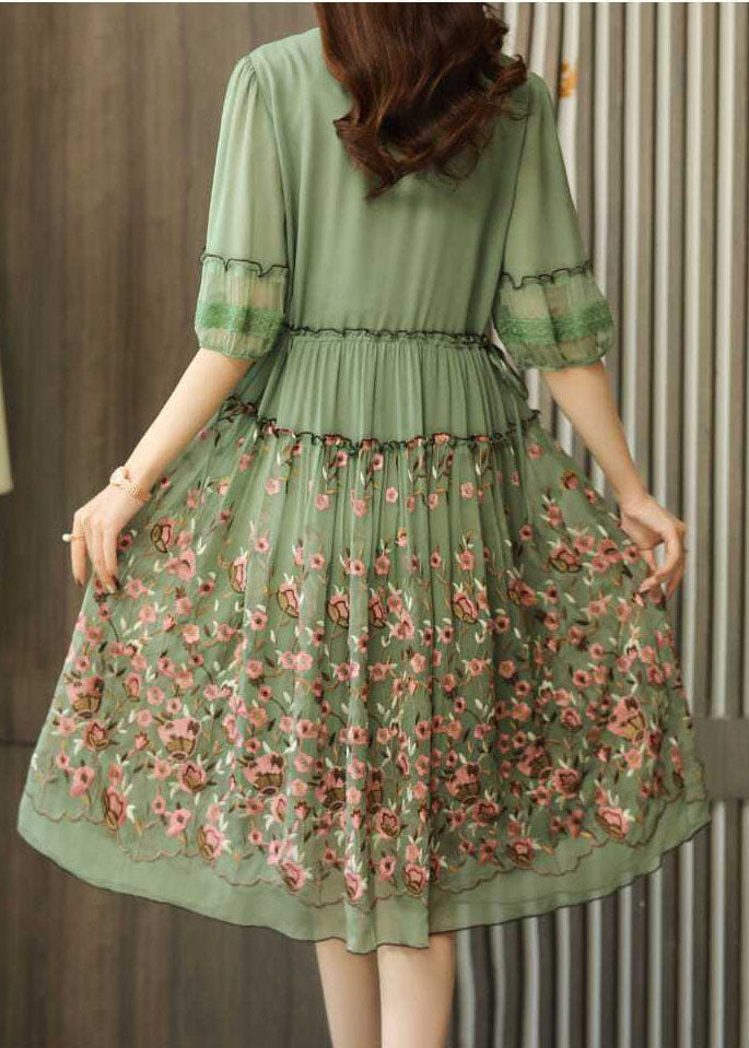 A Vintage Style Dress with Delicate Timeless Details