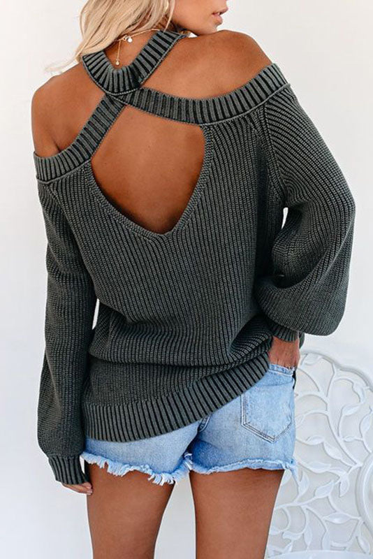 A Vintage Style Sweater with Delicate Timeless Details