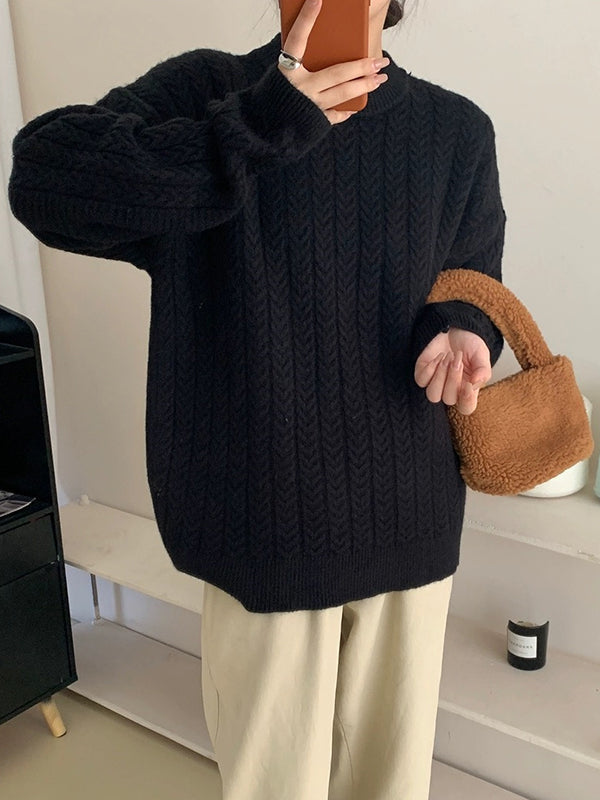 Beautifully Finished Sweater in a Timeless Design