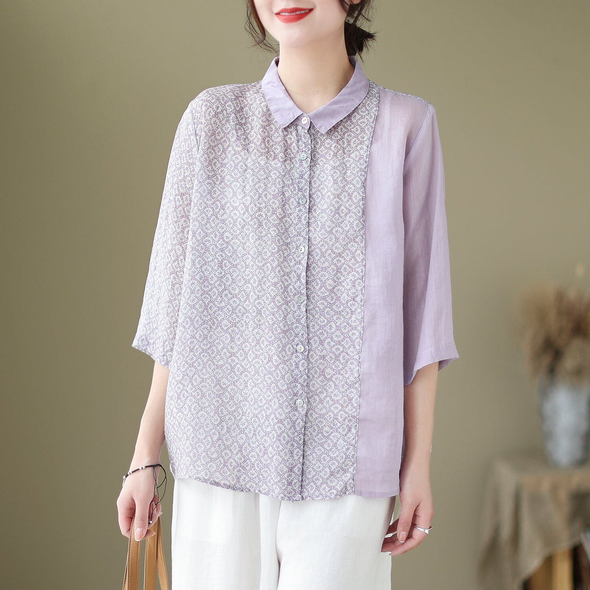 Beautifully Finished Blouse in a Timeless Design