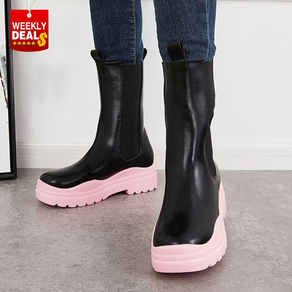 Chic Orthopedic Boots with Unique Design