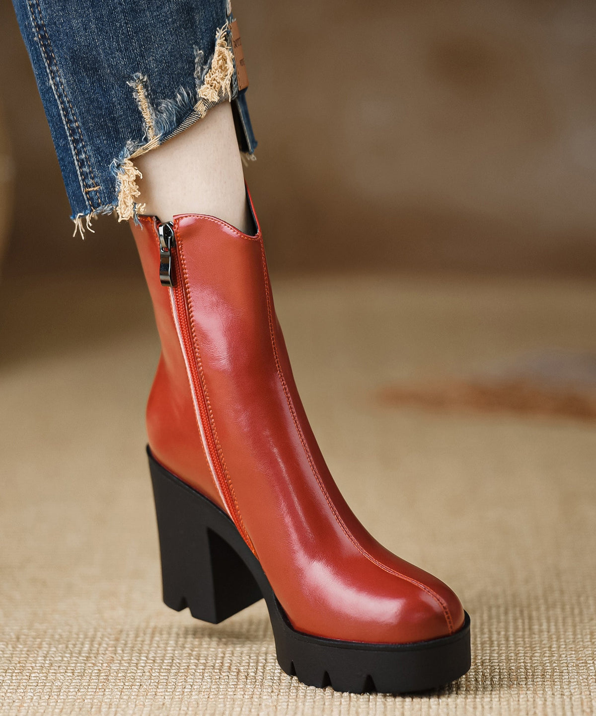 Vintage Inspired Orthopedic Boots