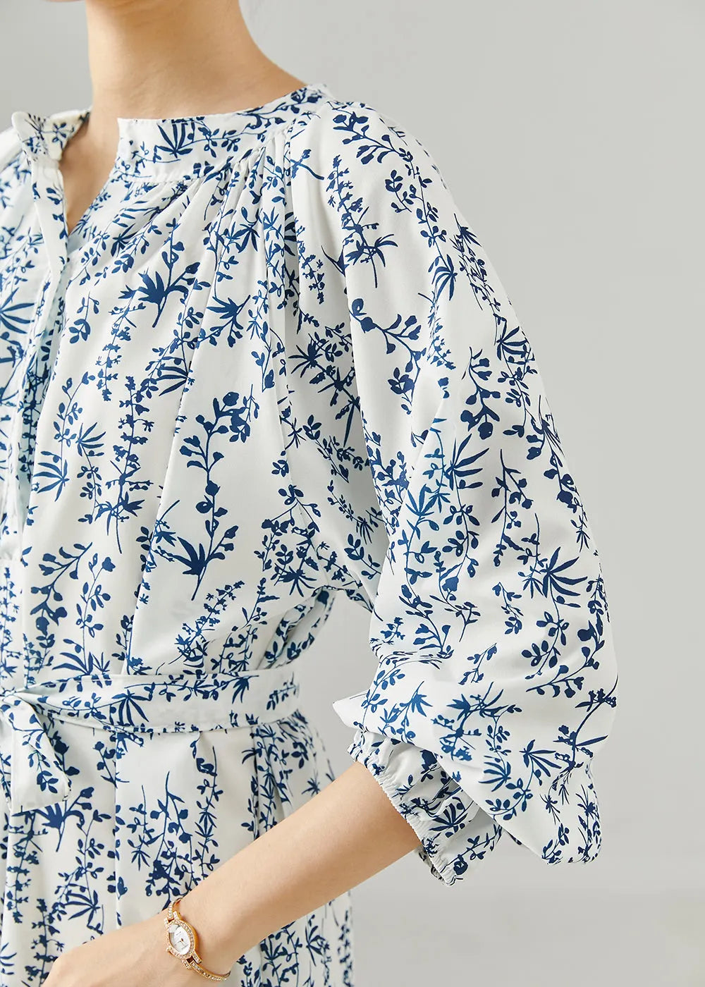 A Vintage Style Dress with Delicate Timeless Details