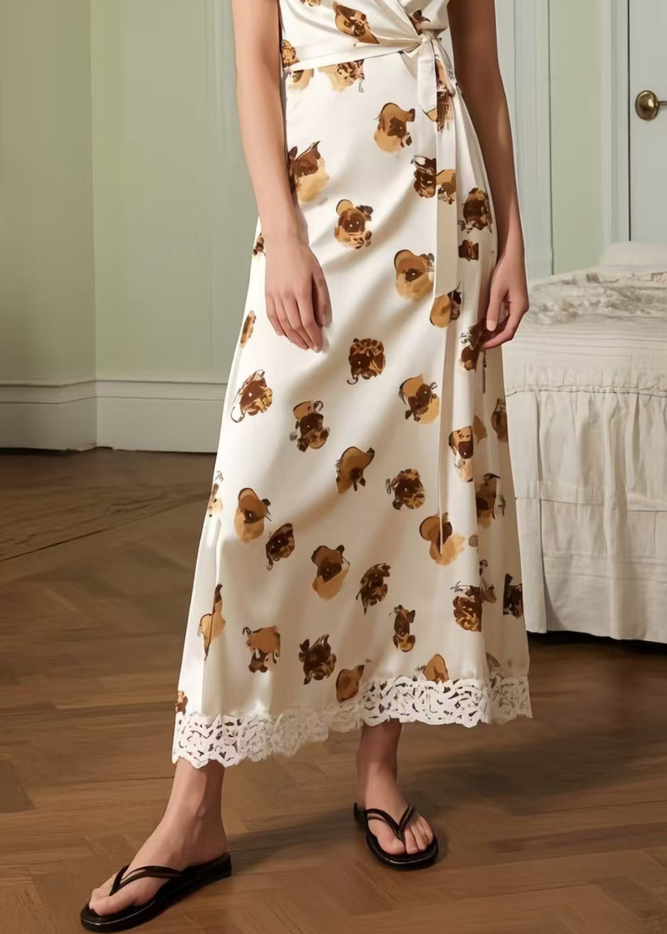 A Vintage Style Dress with Delicate Timeless Details