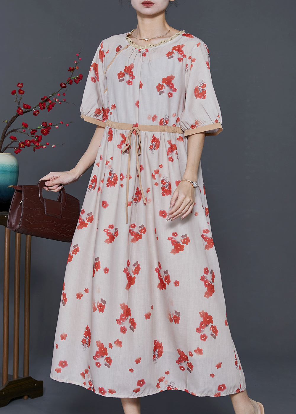 A Vintage Style Dress with Delicate Timeless Details