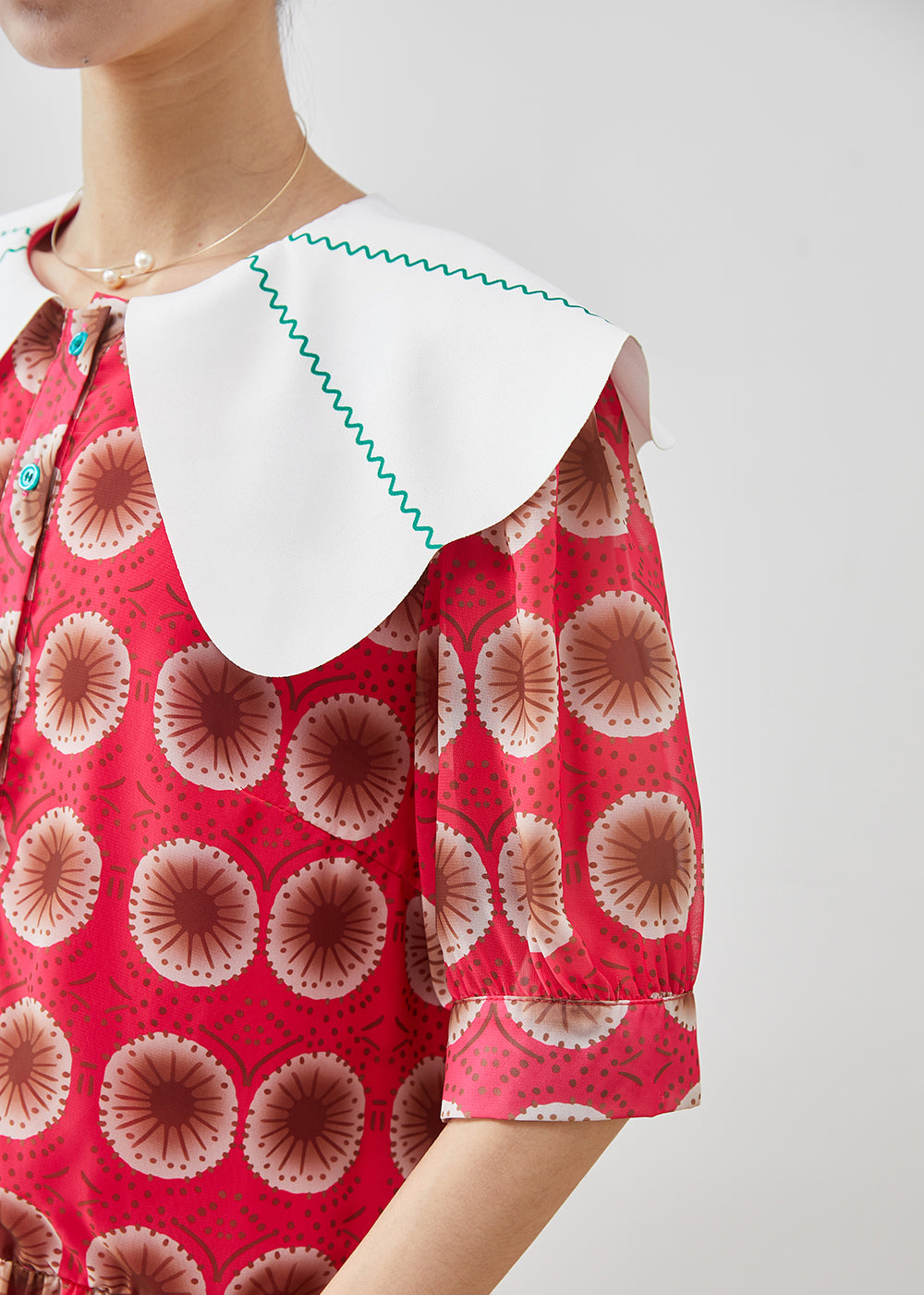 A Vintage Style Dress with Delicate Timeless Details