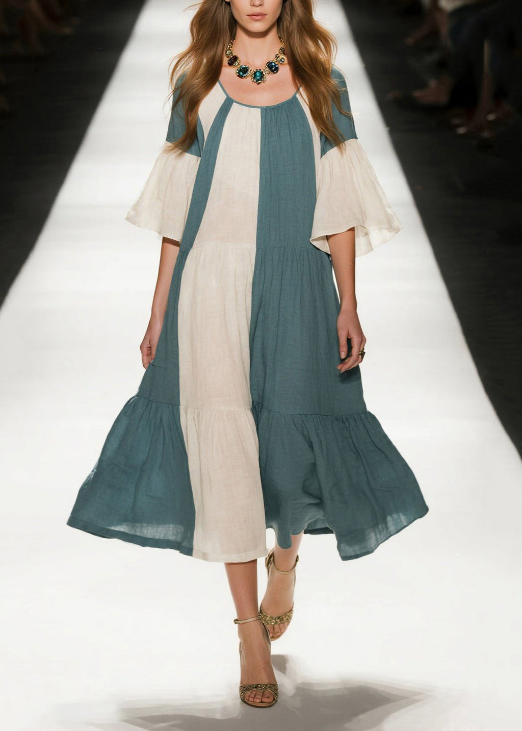 A Vintage Style Dress with Delicate Timeless Details