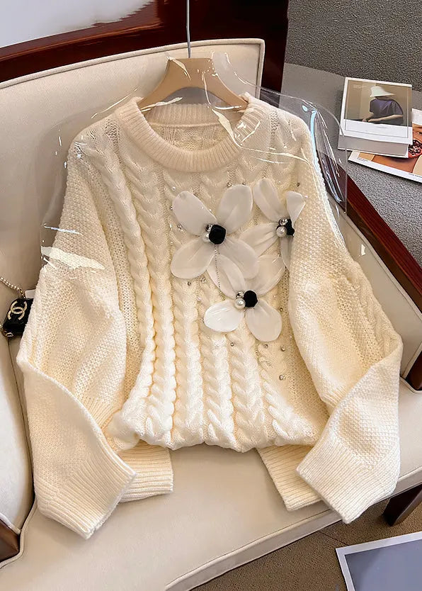 Beautifully Finished Sweater in a Timeless Design
