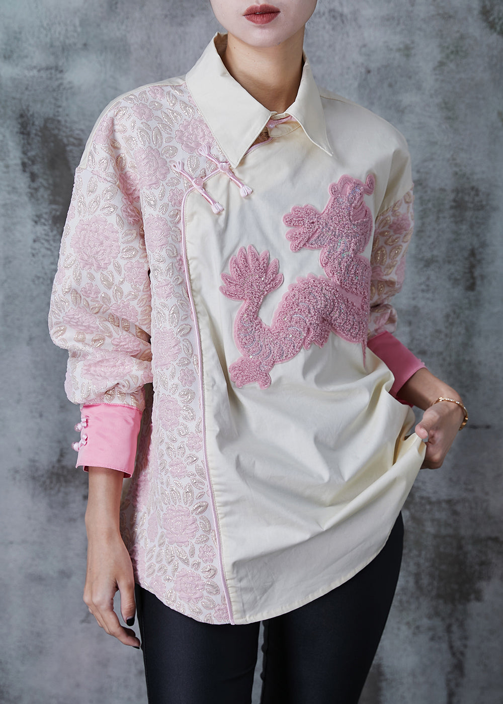 Gracefully Styled Blouse for Any Occasion