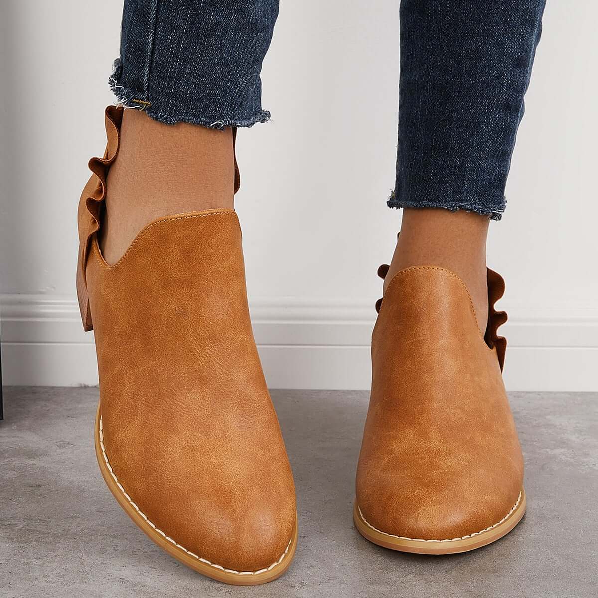 Chic Orthopedic Boots with Unique Design