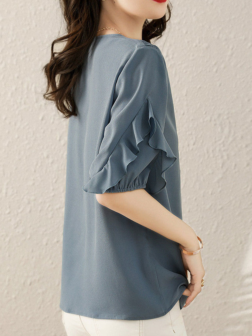 Gracefully Styled Top for Any Occasion
