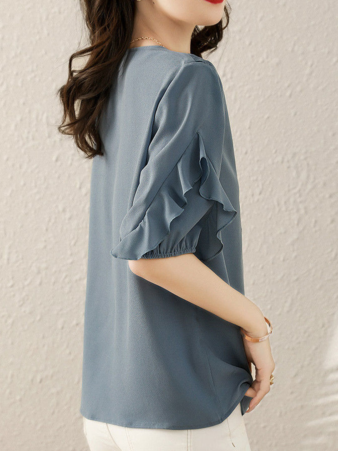 Gracefully Styled Top for Any Occasion
