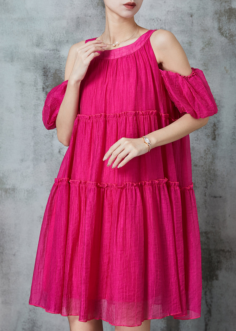 A Vintage Style Dress with Delicate Timeless Details