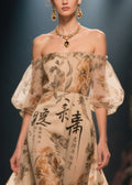 A Vintage Style Dress with Delicate Timeless Details