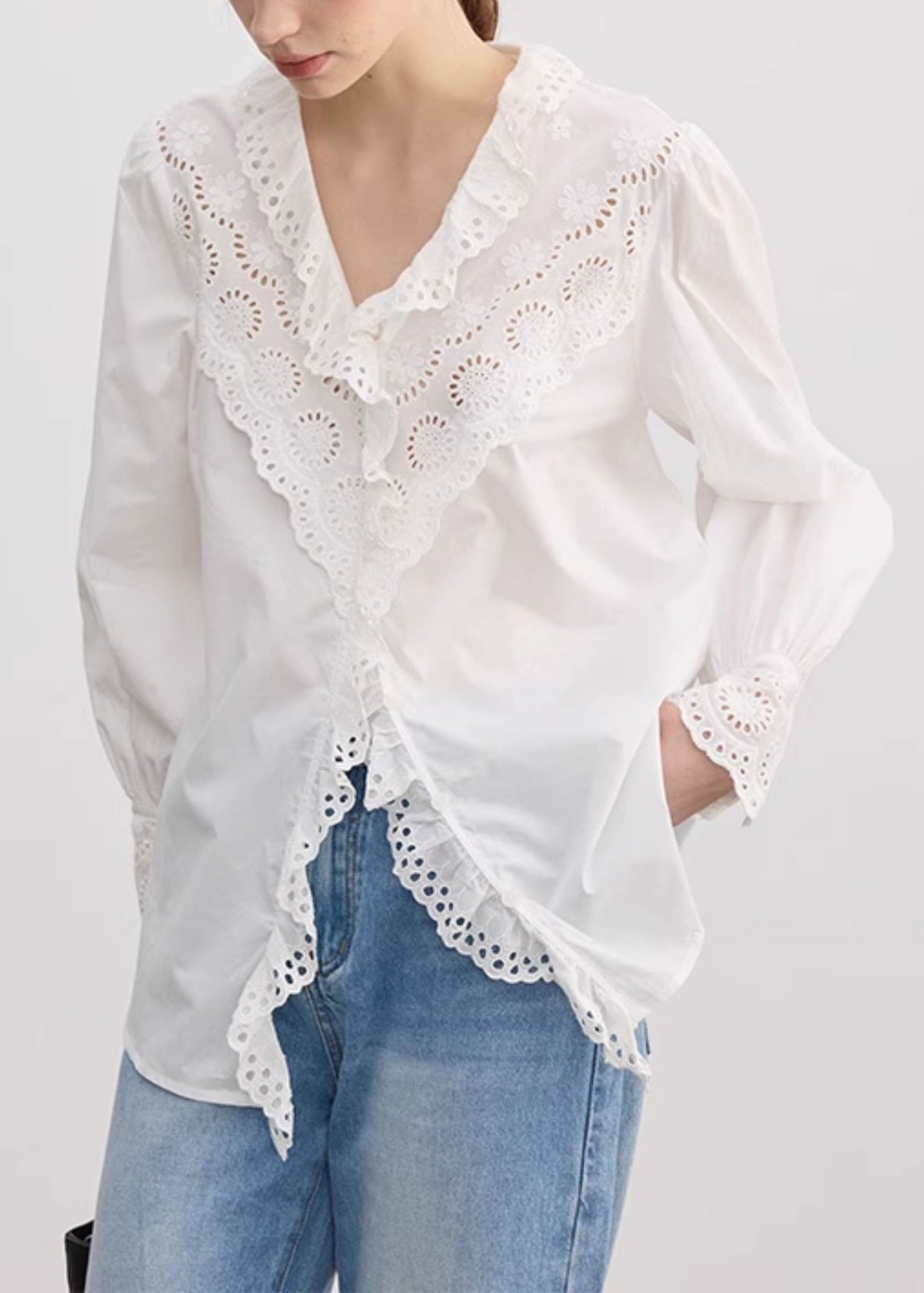 Gracefully Styled Top for Any Occasion