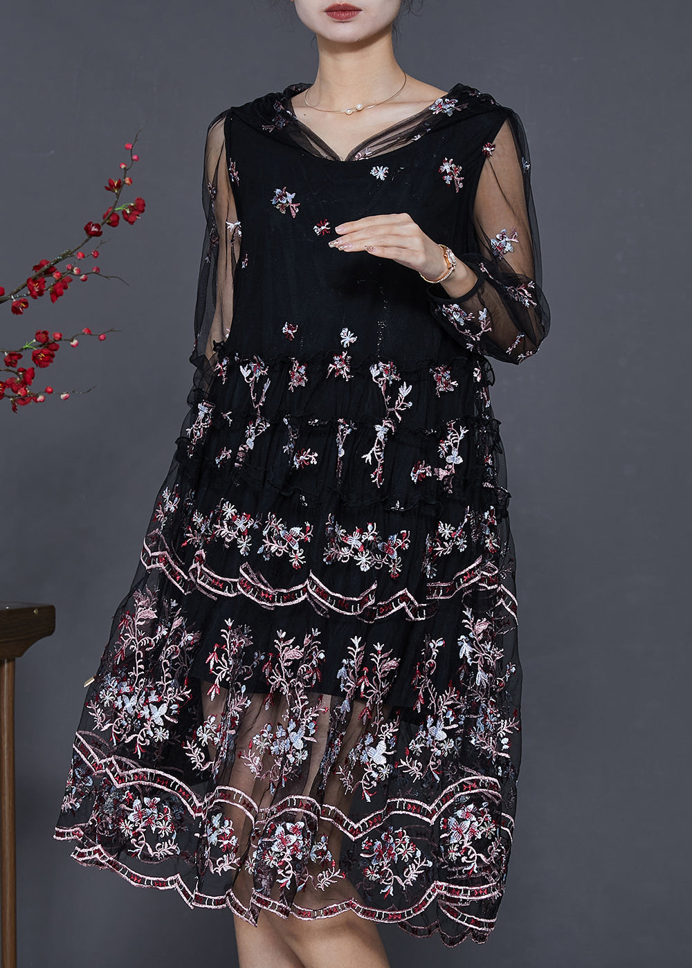 Classic Vintage Dress with a Flattering Fit