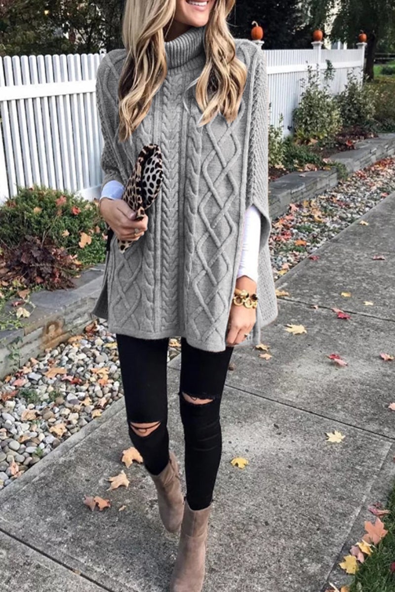 Classic Vintage Sweater with a Flattering Fit