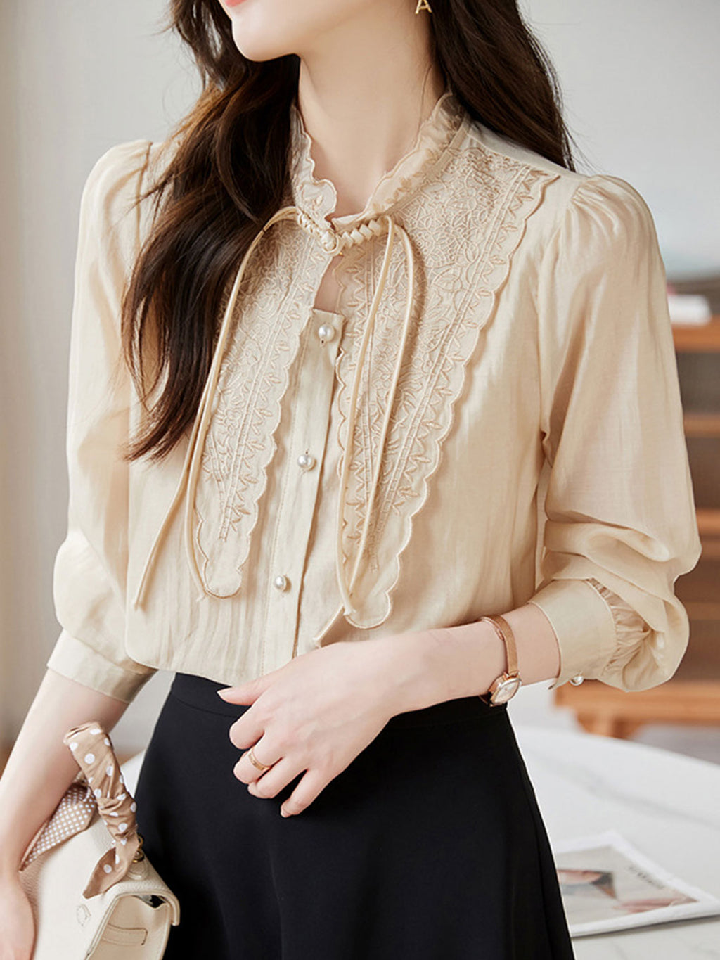 Vintage Inspired Shirt with a Contemporary Edge