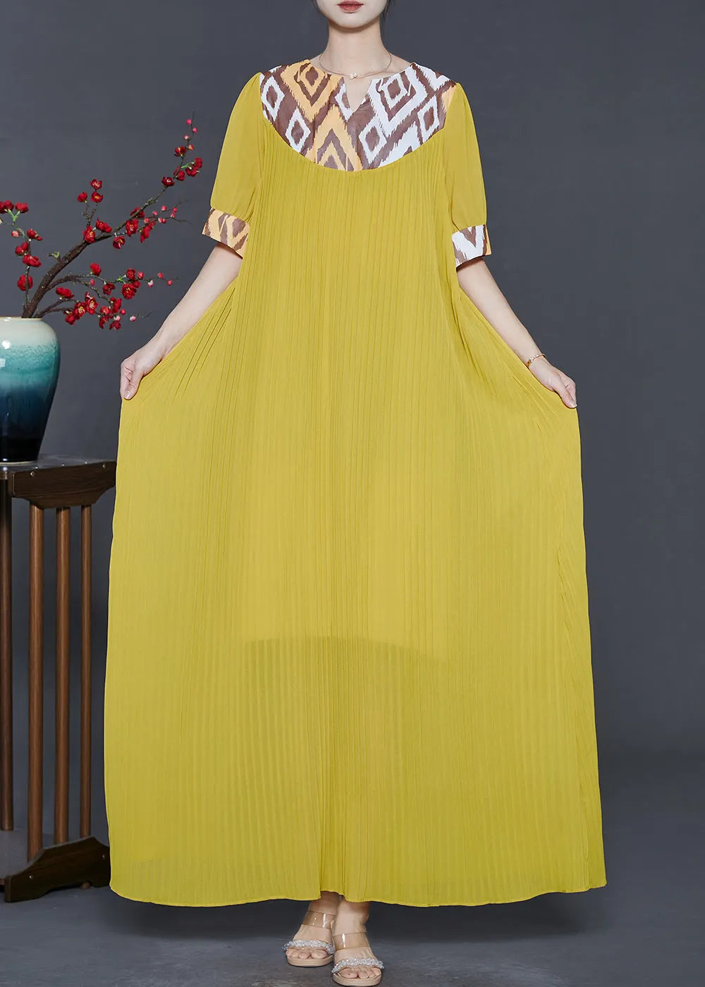 A Vintage Style Dress with Delicate Timeless Details