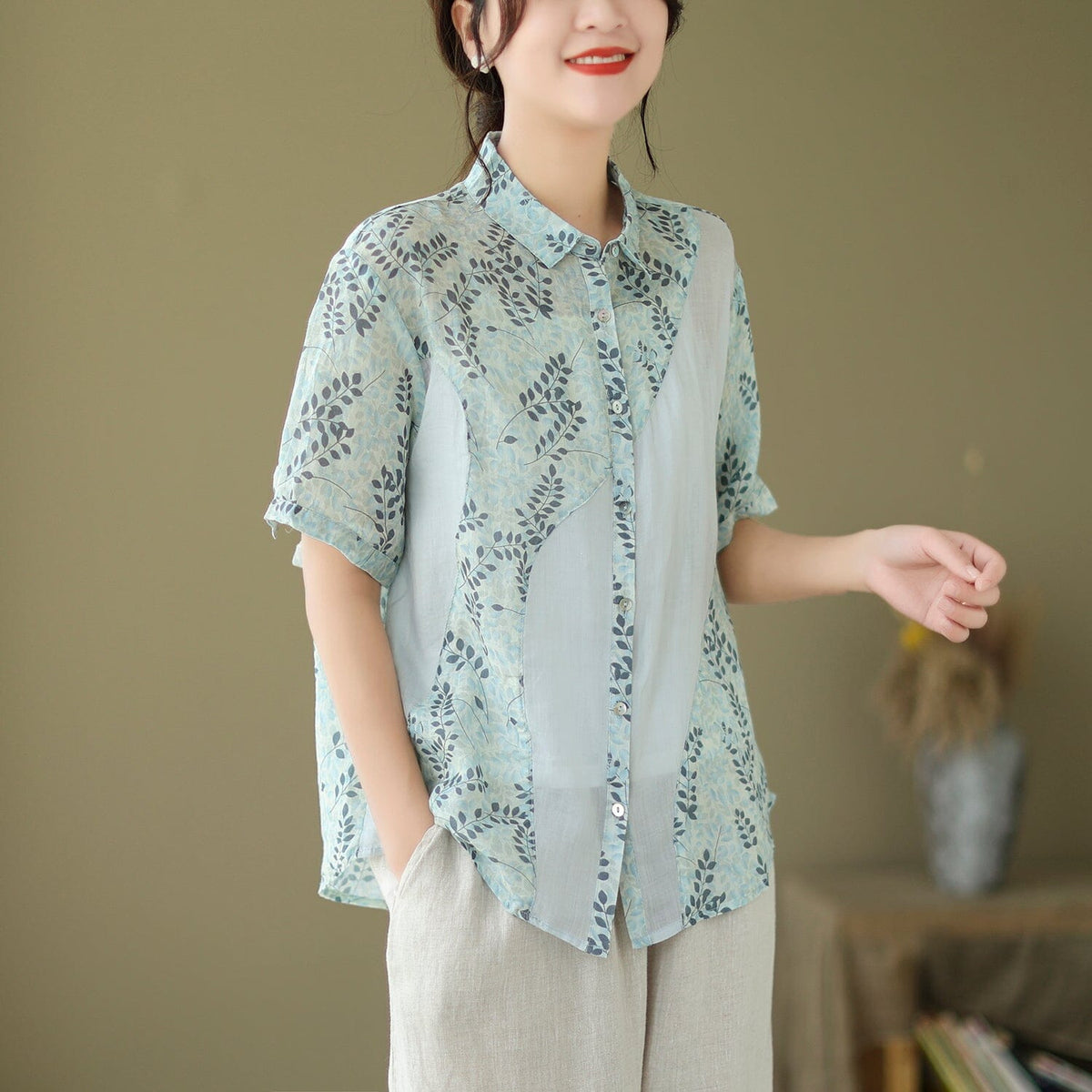 Polished Blouse with an Effortless Classic Look